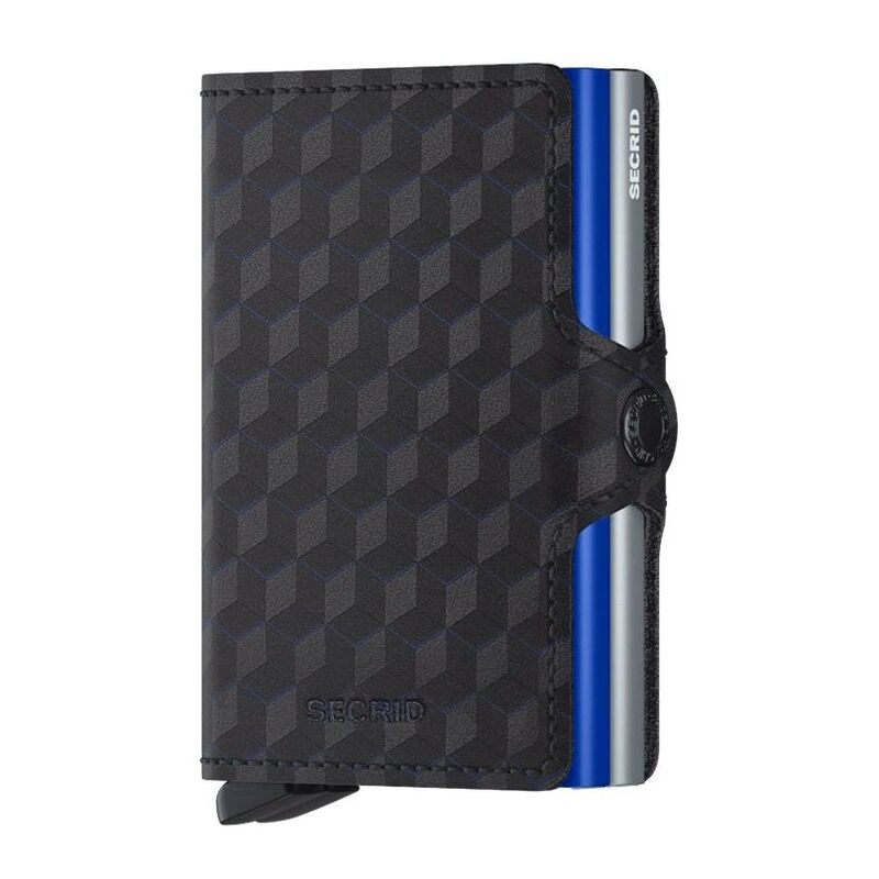 Secrid Twinwallet - Optical Leather - Titanium Blue Secrid Twinwallet - Optical Leather - Titanium Blue