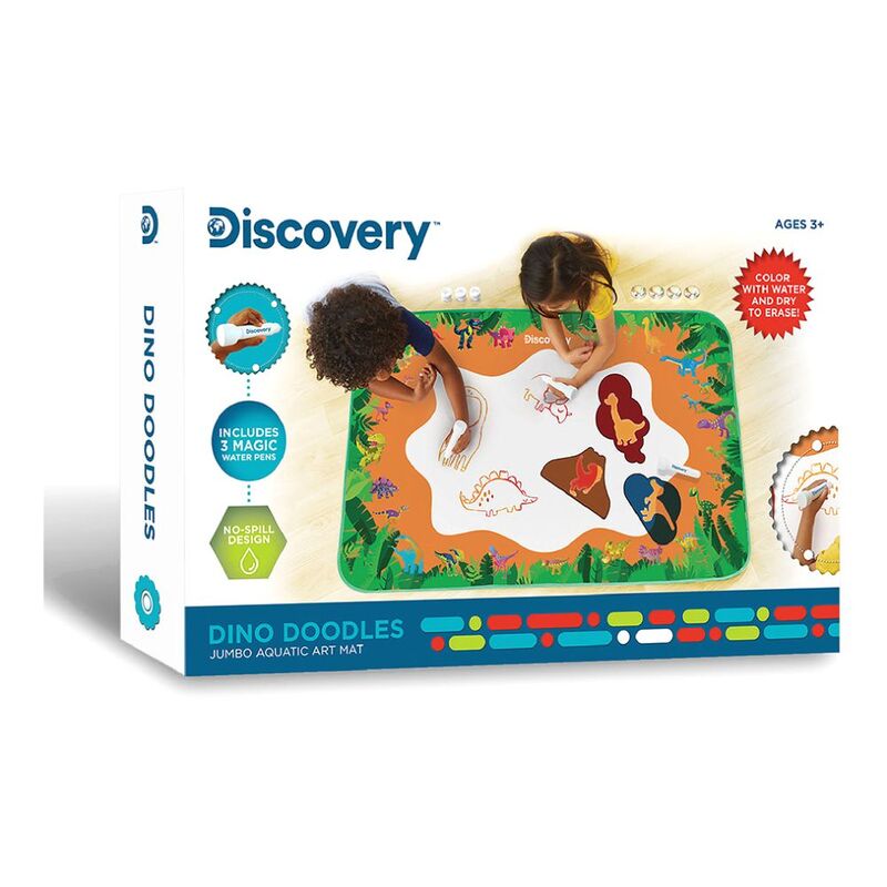 Discovery Kids Dino Doodles Jumbo Aquatic Art Mat