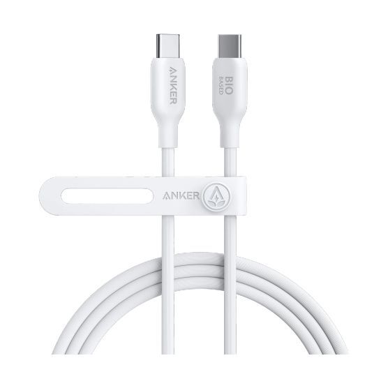 Anker 544 USB-C To USB-C Braided Cable 6ft - White