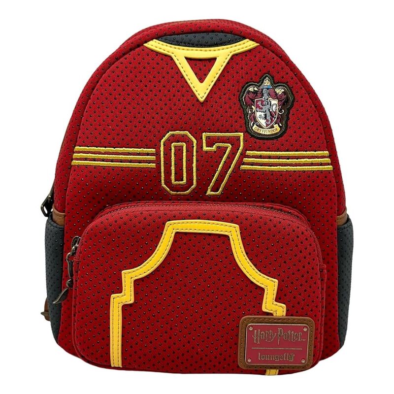 Loungefly Leather Harry Potter Quidditch Uniform Mini Backpack