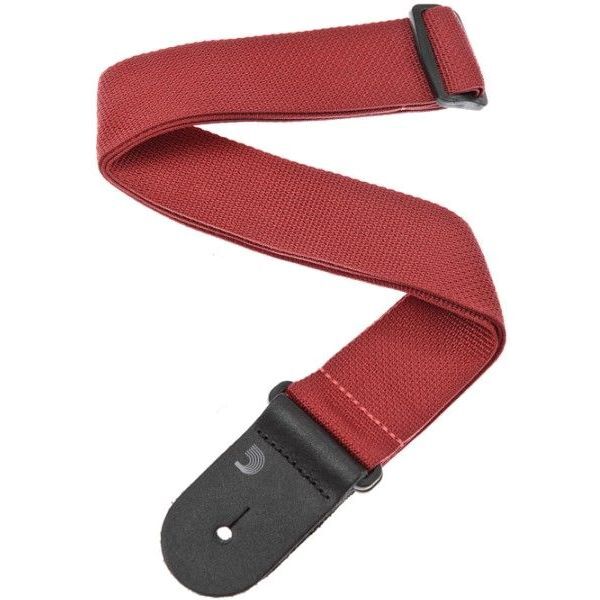 D'Addario Polypro Guitar Strap - Red