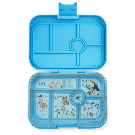 Yumbox Original Leakproof 6-Compartment Bento Box - Nevis Blue