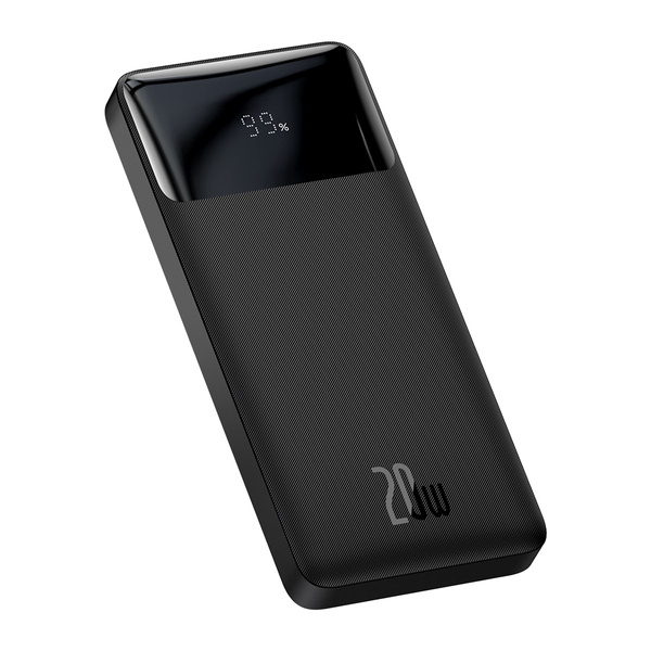 Baseus Bipow Digital Display Fast Charge Power Bank 10000mAh 20W - Black