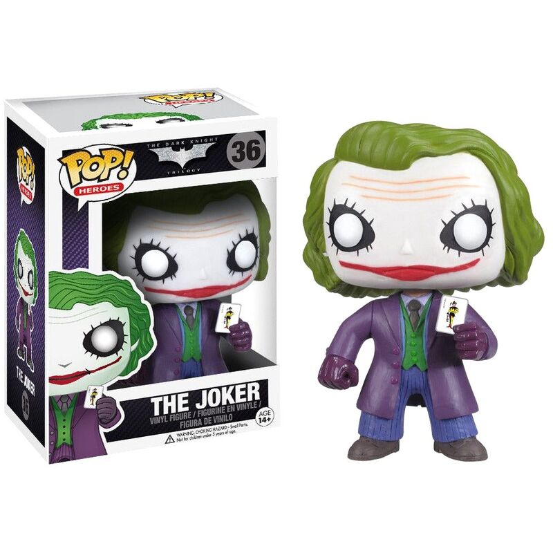 Funko Pop! Heroes DC Comics Dark Knight the Joker 3.75-Inch Vinyl Figure