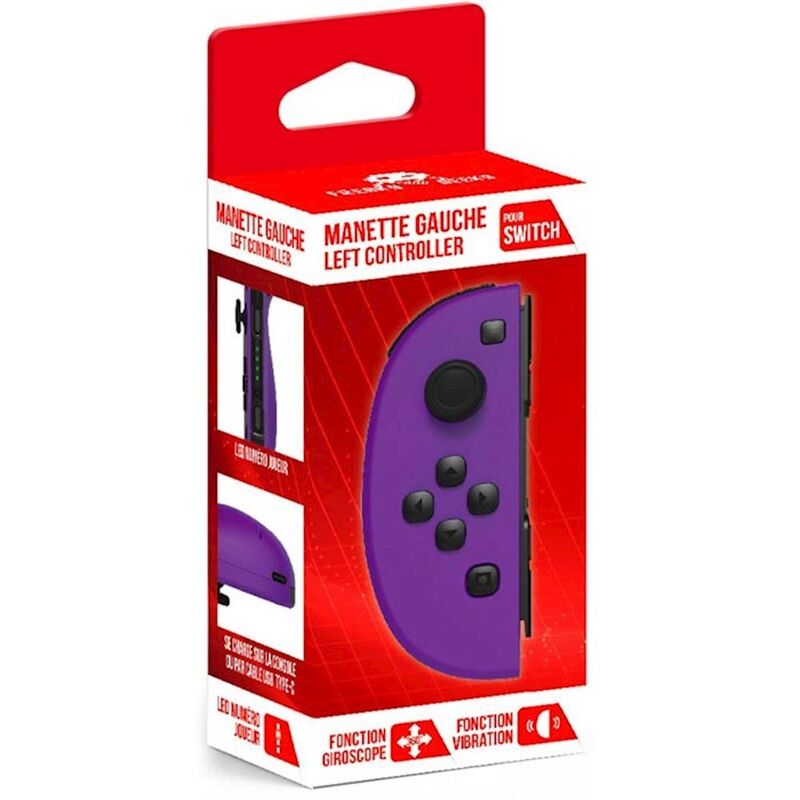 Freaks And Geeks Wireless Left Joy-Con For Nintendo Switch - Purple