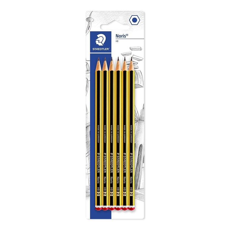 Staedtler Noris Pencils HB Blister (Pack of 6)