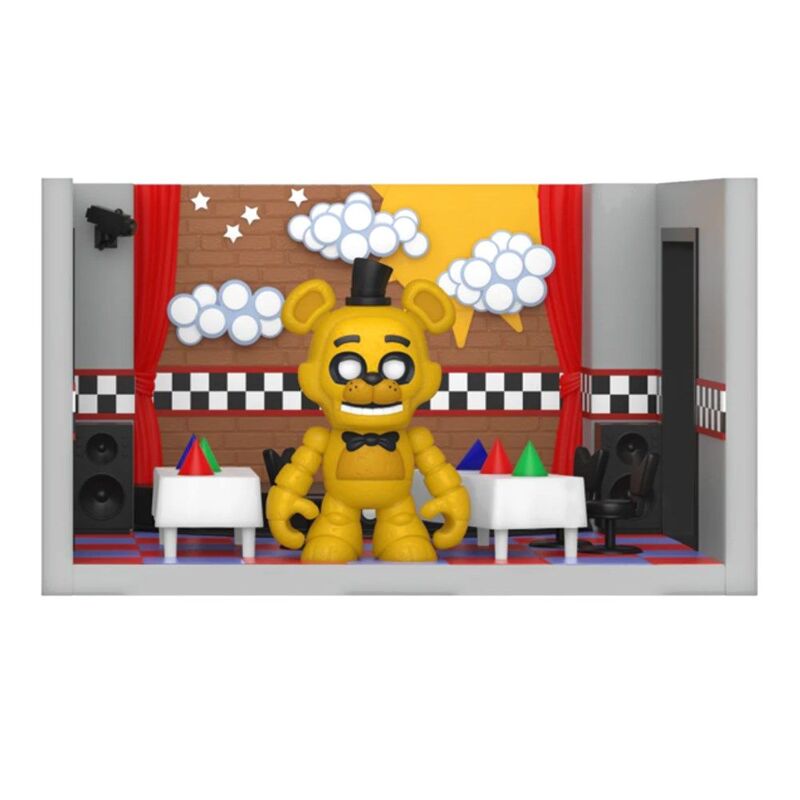 Funko Pop! Snap Five Nights At Freddy's Stage with Freddy Golden 3.5-Inch Vinyl Figure Playset