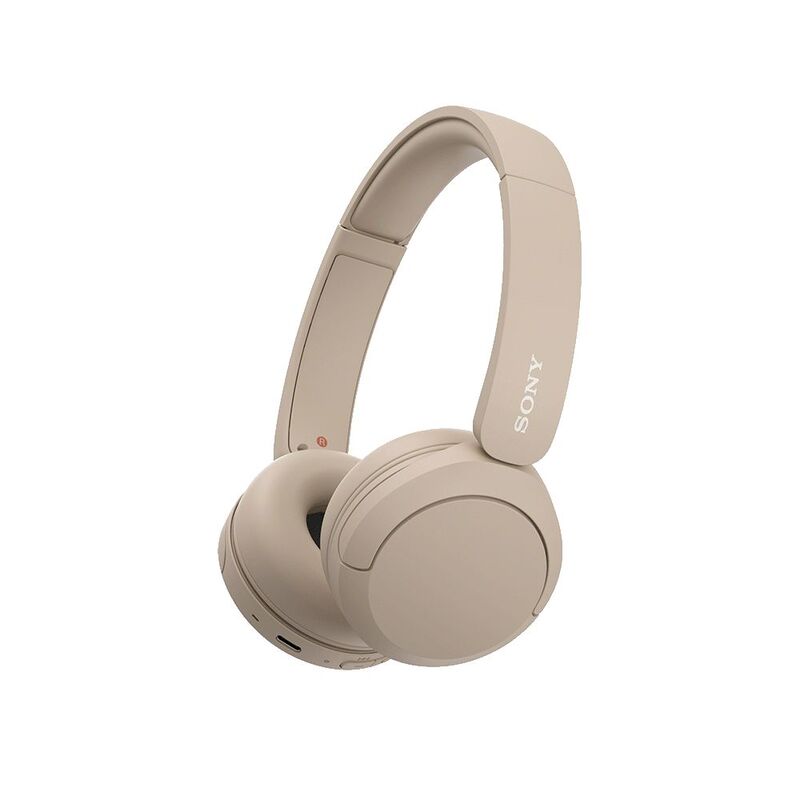 Sony WH-CH520/CZ Bluetooth On-Ear Headphones - Beige Sony WH-CH520/CZ Bluetooth On-Ear Headphones - Beige