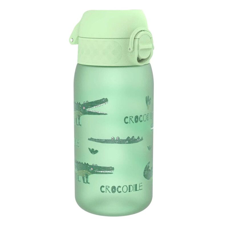 ION8 Pod Leak Proof BPA Free Kids Water Bottle 350 ml (12 oz) Crocodiles