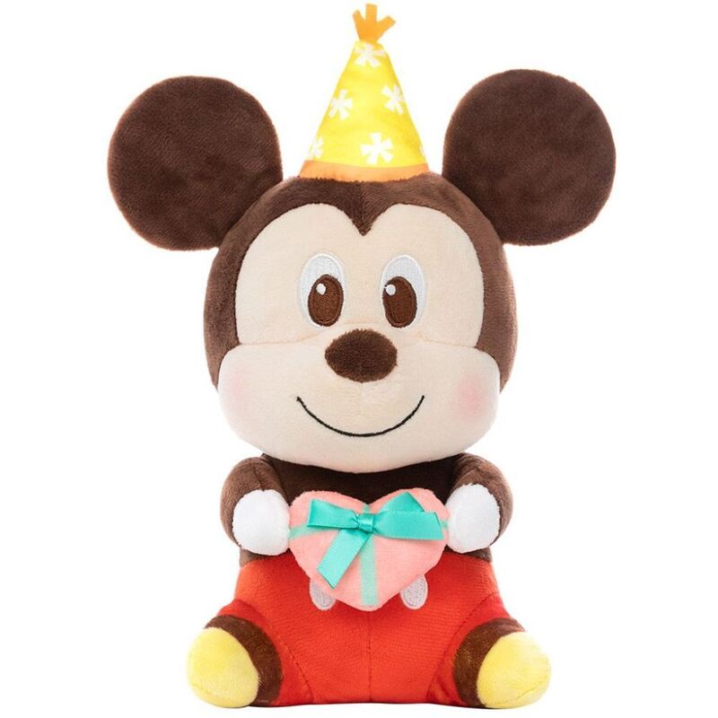 Disney Plush Sweetheart Collection 12-Inch Mickey Celebration Plush Toy