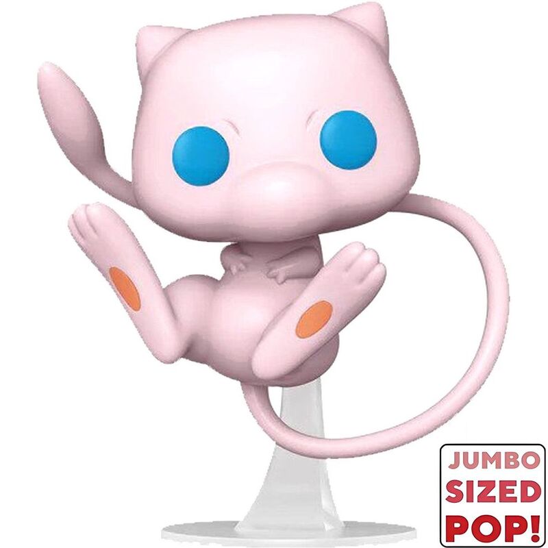 Funko Pop! Jumbo Games Pokémon Mew (Emea) 10-Inch Vinyl Figure - FU74225