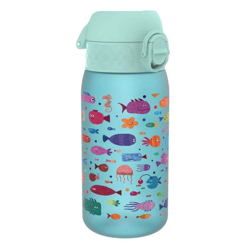 ION8 Pod Leak Proof BPA Free Kids Water Bottle 350 ml (12 oz) FISH