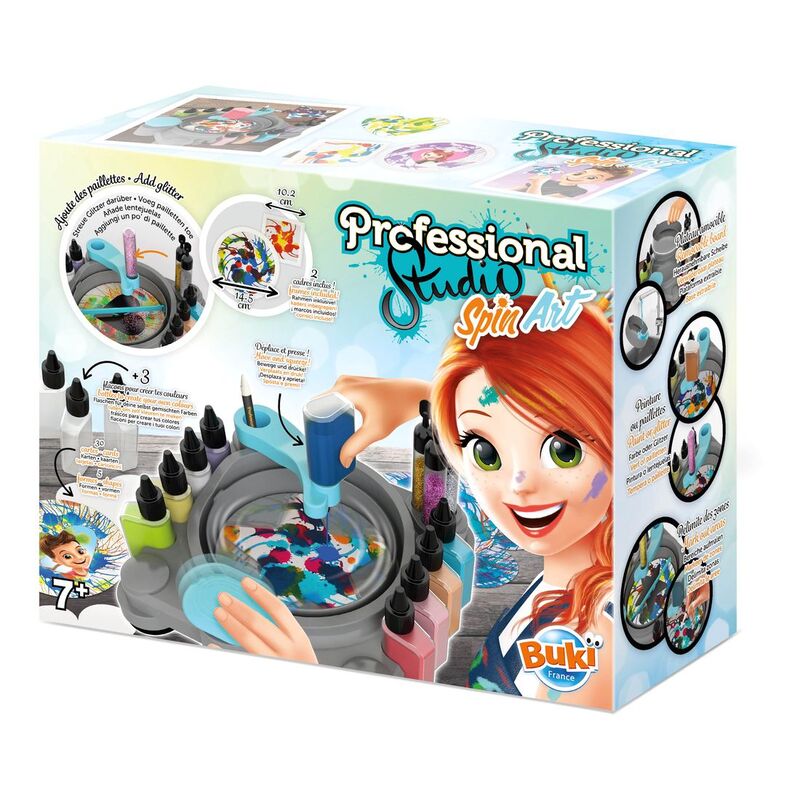 Buki France Professional Studio Spin Art Craft Kit