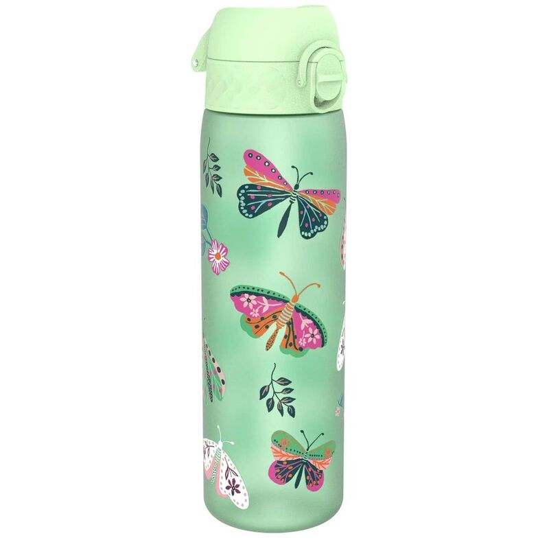 ION8 Slim Leak Proof BPA Free Water Bottle 500 ml (18 oz) Butterfly