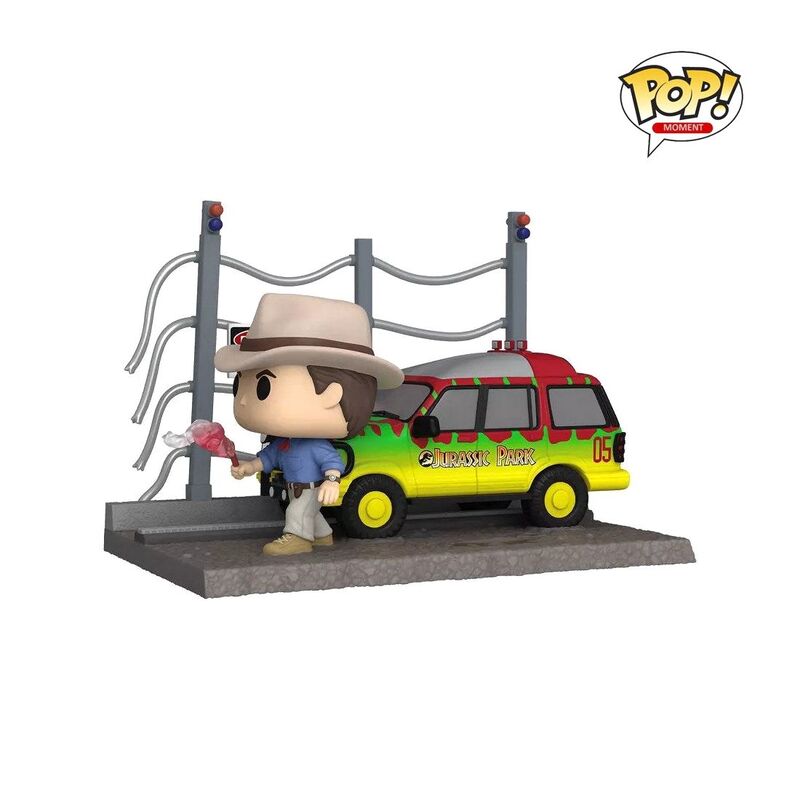 Funko Pop! Moments Movies Jurassic Park Dr. Alan Grant 3.75-Inch Vinyl Figure