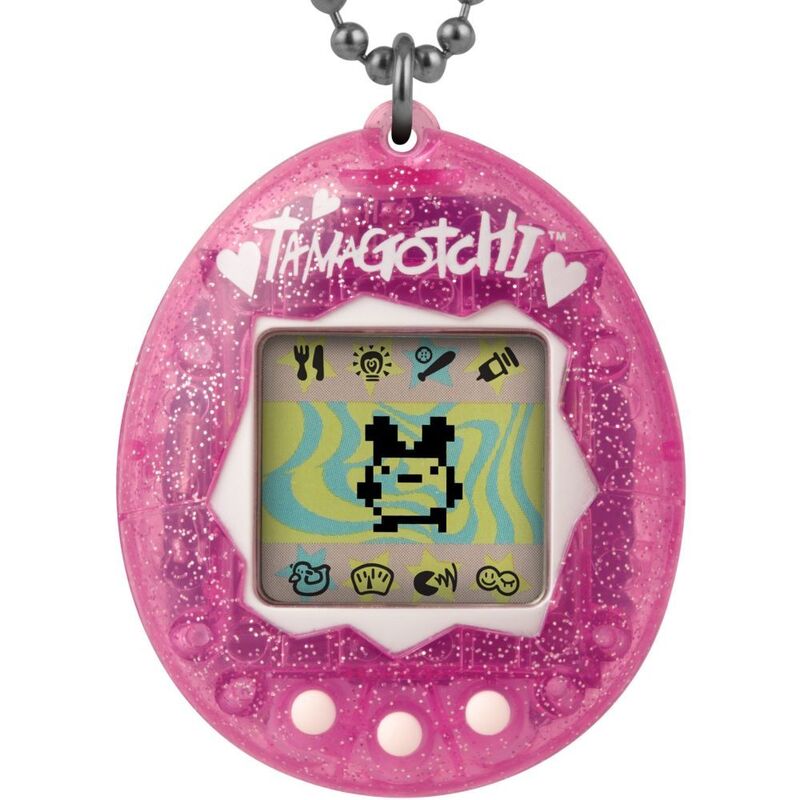 Bandai Tamagotchi Pink Glitter Digital Pet