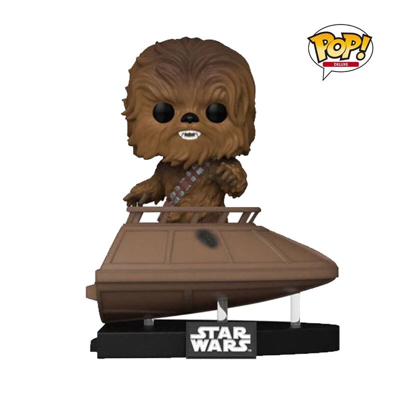 Funko Pop! Deluxe Star Wars Return Of Jedi Chewie 9.5-Inch Vinyl Figure