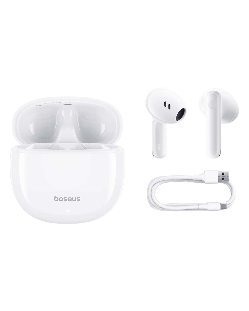 Baseus Bowie E13 True Wireless Earphones - Moon White