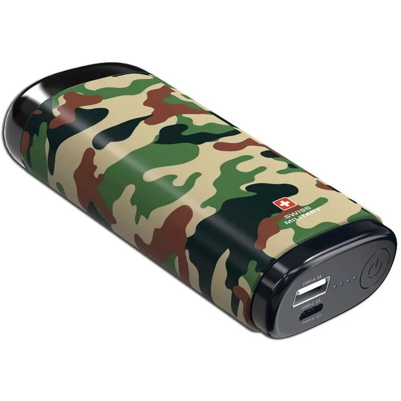 Swiss Military 30W Powerbank 10000Mah - Military Green