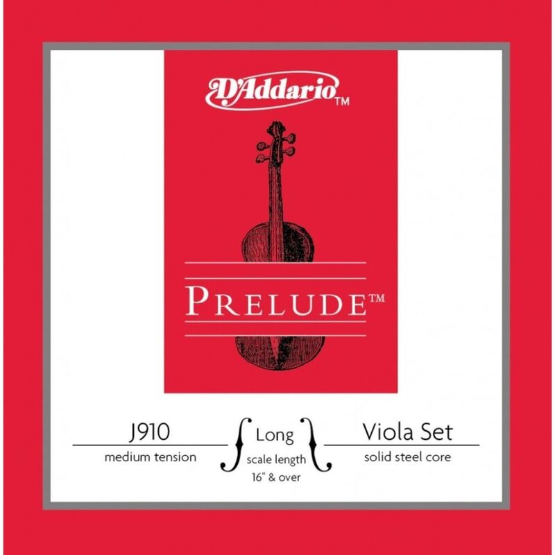 D'Addario Prelude Vla Set Long Med