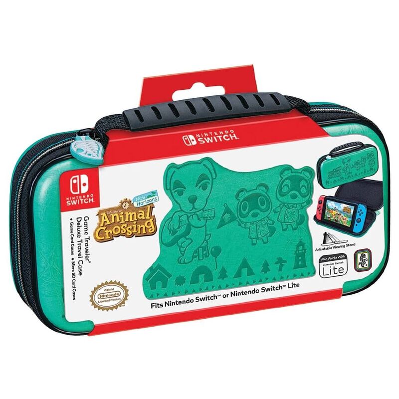 RDS Industries Nintendo Switch Game Traveler Deluxe Travel Case - New Horizon (Animal Crossing)