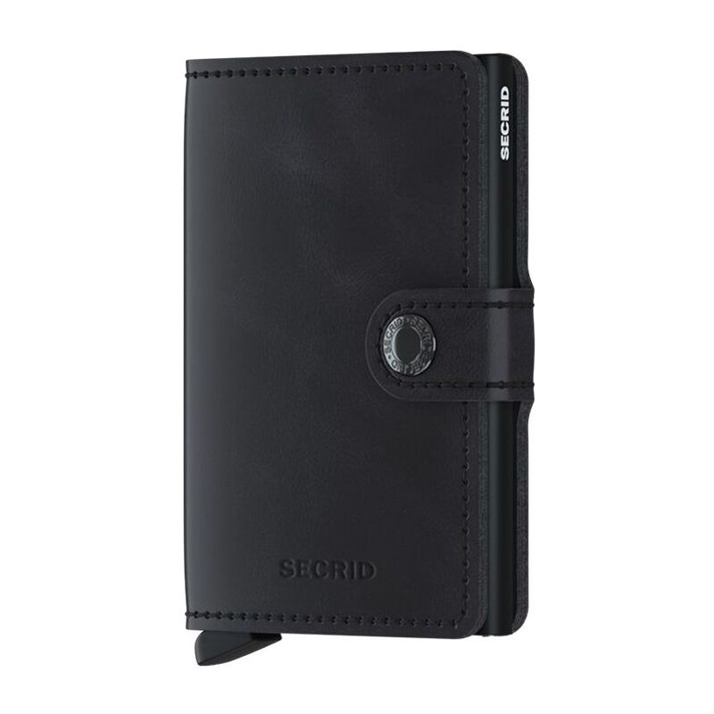 Secrid Miniwallet - Vintage Leather - Black