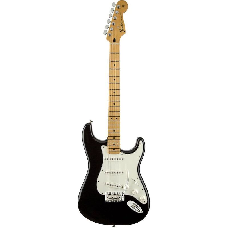 Fender 144600506 STD Stratocaster RW Guitar - Black