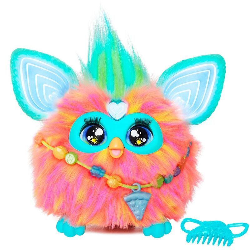 Furby Coral Furby 9-Inch Plush Toy