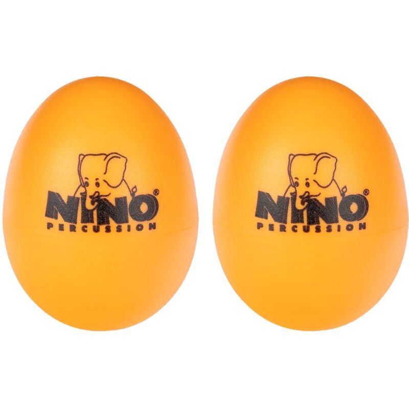 Nino Percussion Egg Shaker 1 Pair Orange