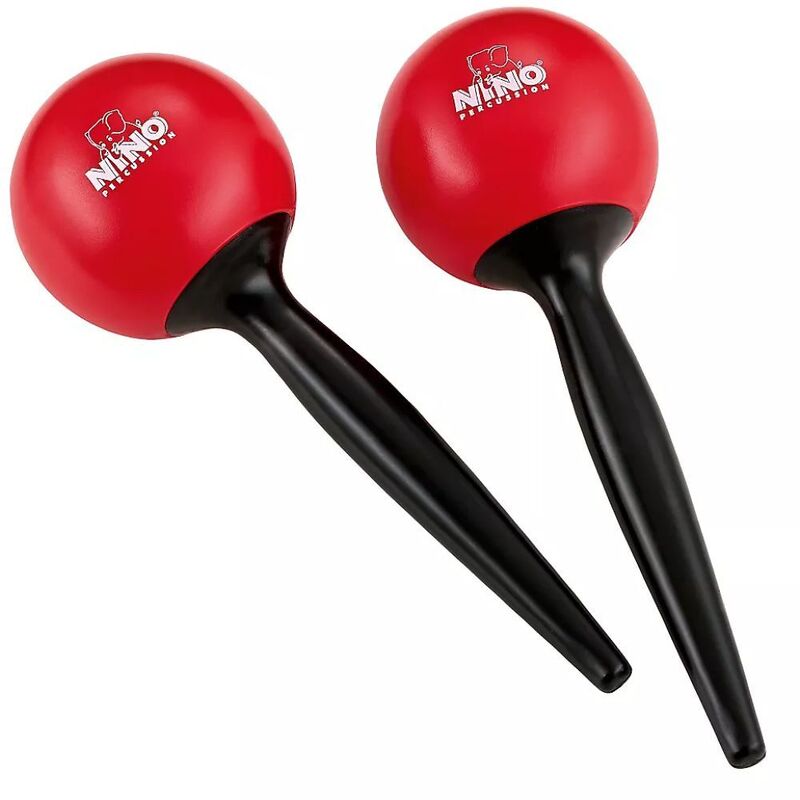 Nino Percussion Plastic Maracas - Red