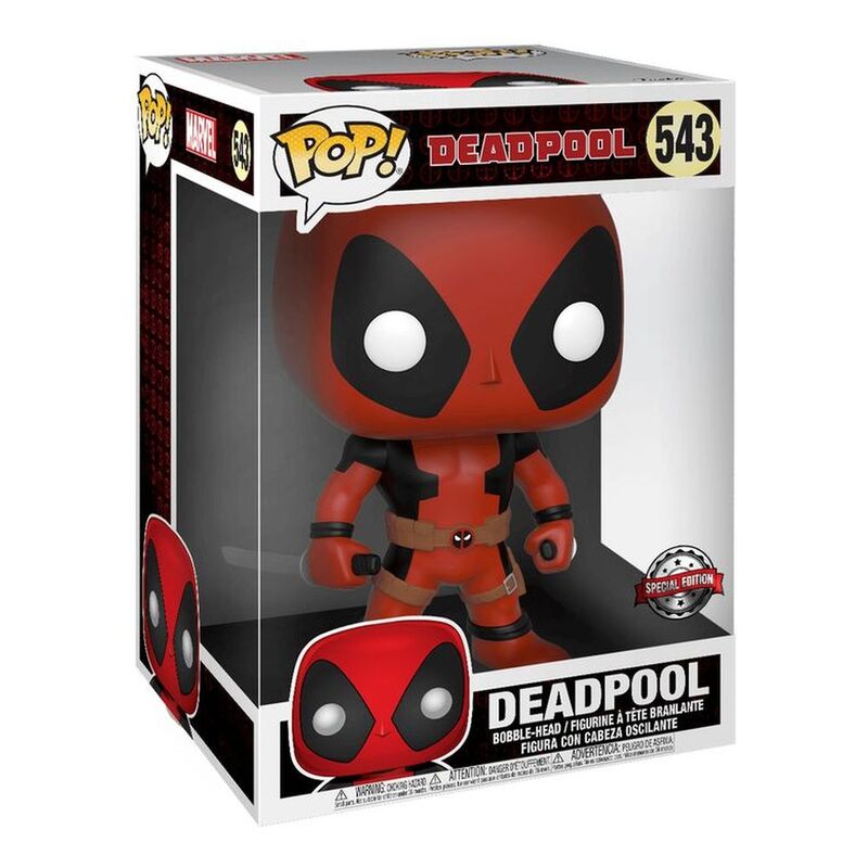 Funko Pop! Jumbo Marvel Deadpool with Swords Vinyl Figure 10 Inch