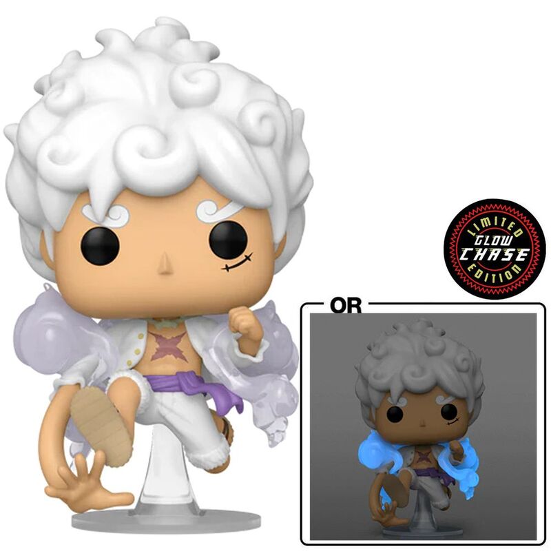 Funko Pop! Animation One Piece Luffy Gear 5 3.75-Inch Vinyl Figure (*With Chase)