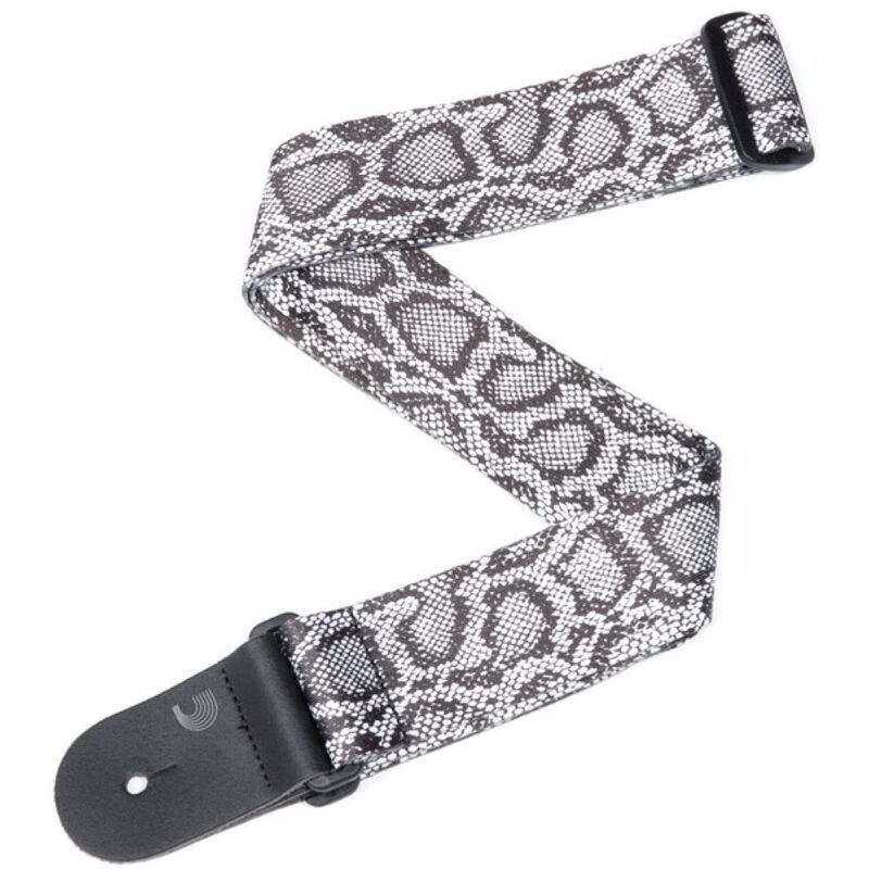 D'Addario Guitar Strap Snake Skin