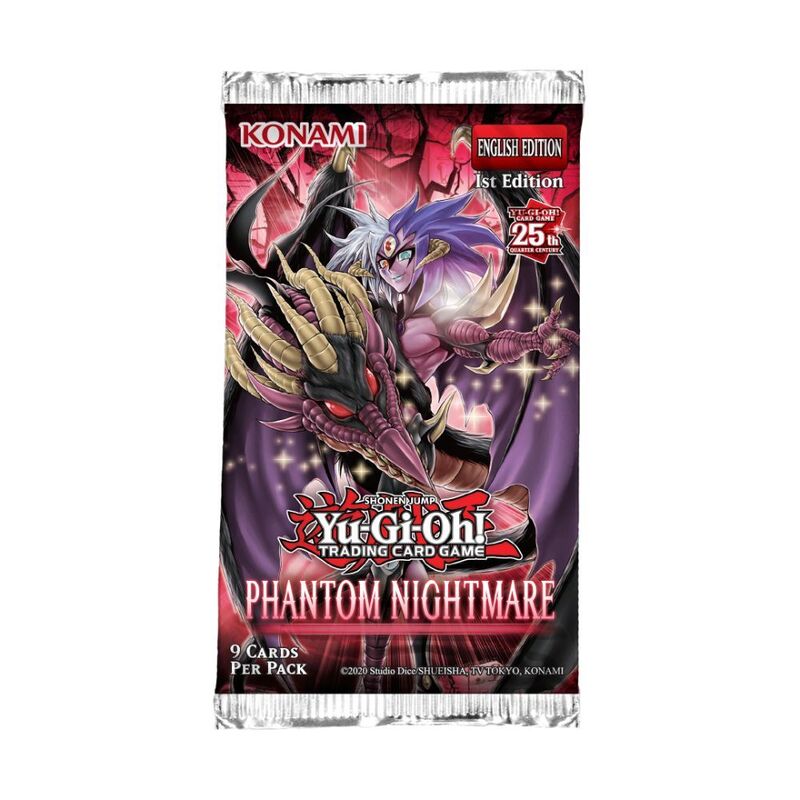 Yu-Gi-Oh! TCG Phantom Nightmare Booster Trading Cards (Single Pack - 9 Cards)