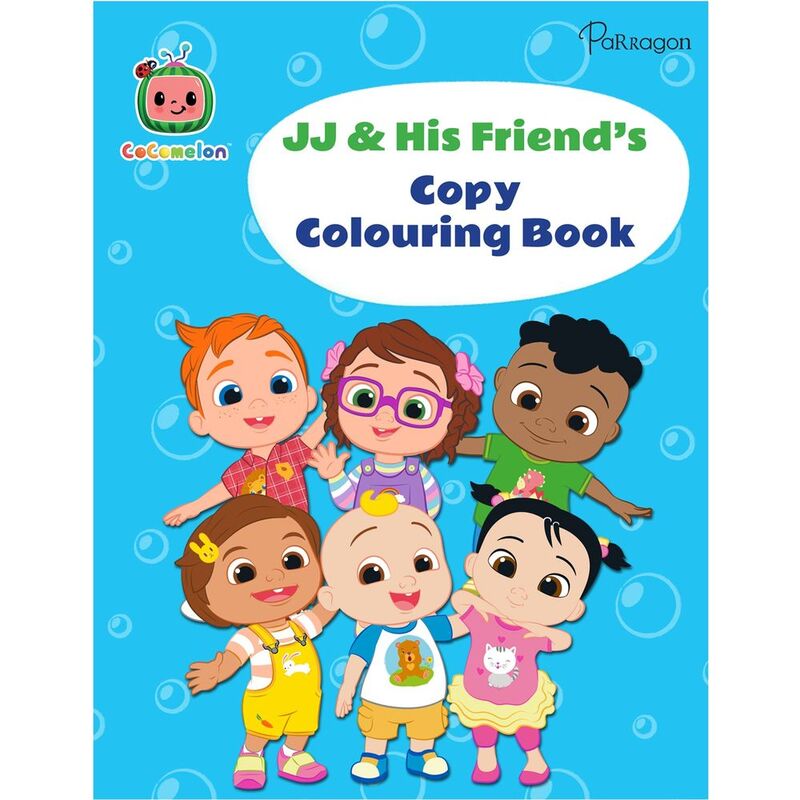 Jj And His Friend's Copy Colouring Book | Cocomelon