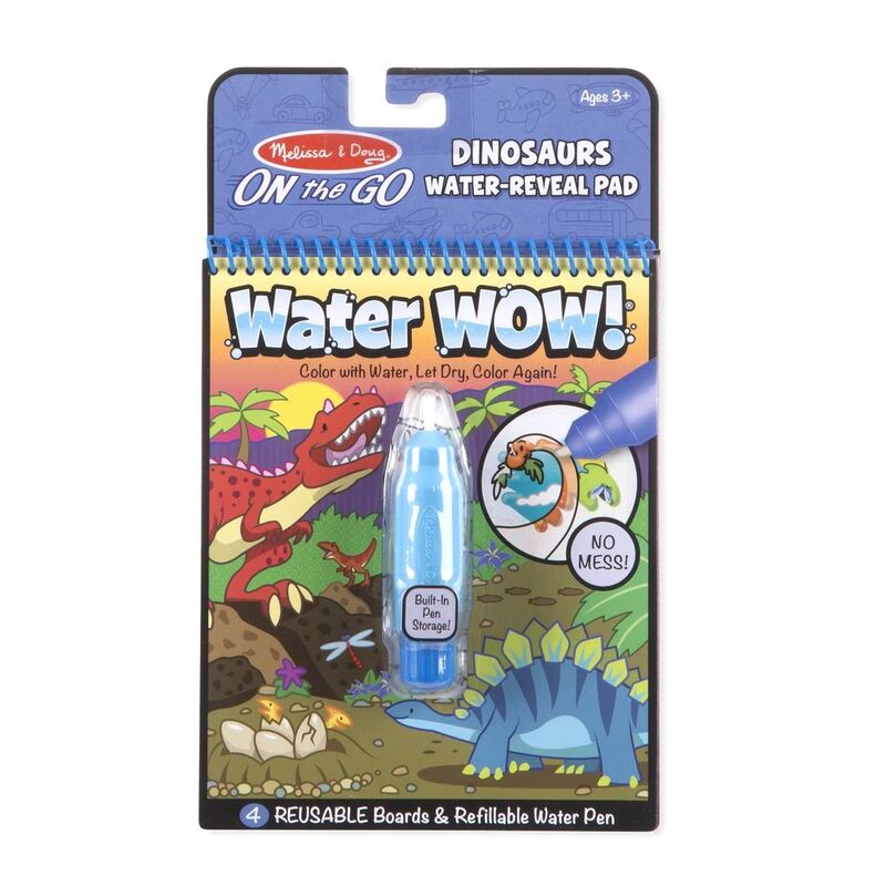 Melissa & Doug Water Wow Colouring Pad - Dinosaur