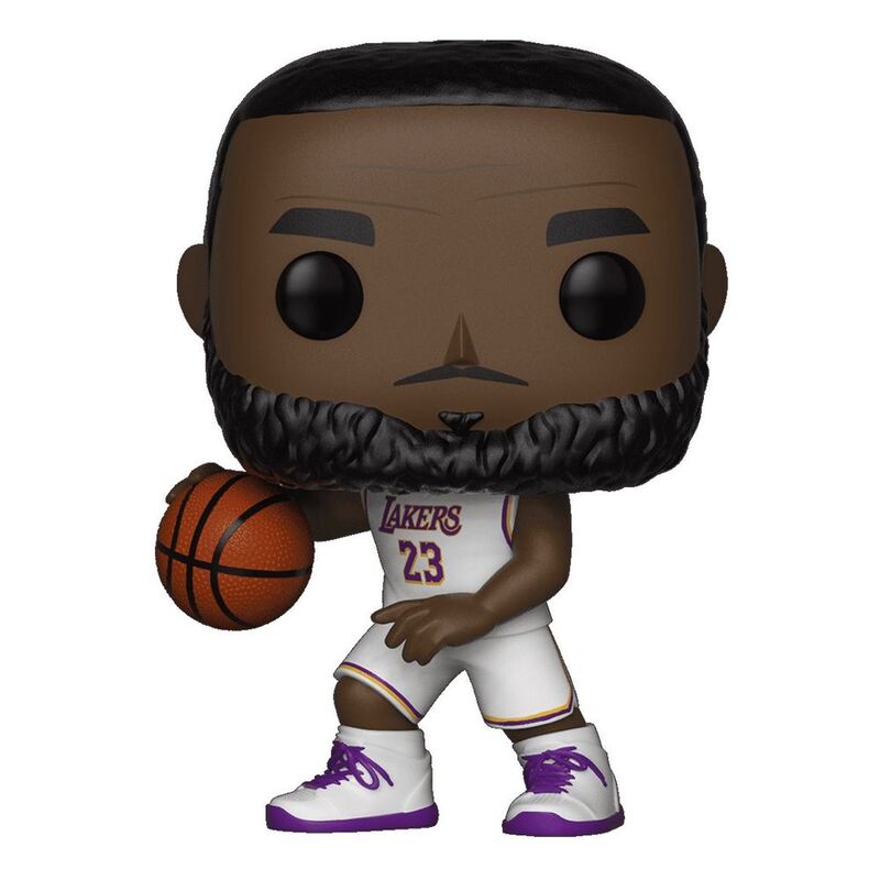 Funko Pop NBA Lakers Lebron James White Uniform