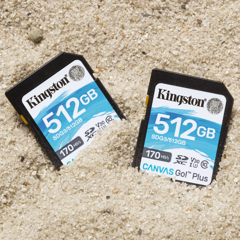 Kingston 512GB Canvas Go Plus UHS-I SDXC Memory Card