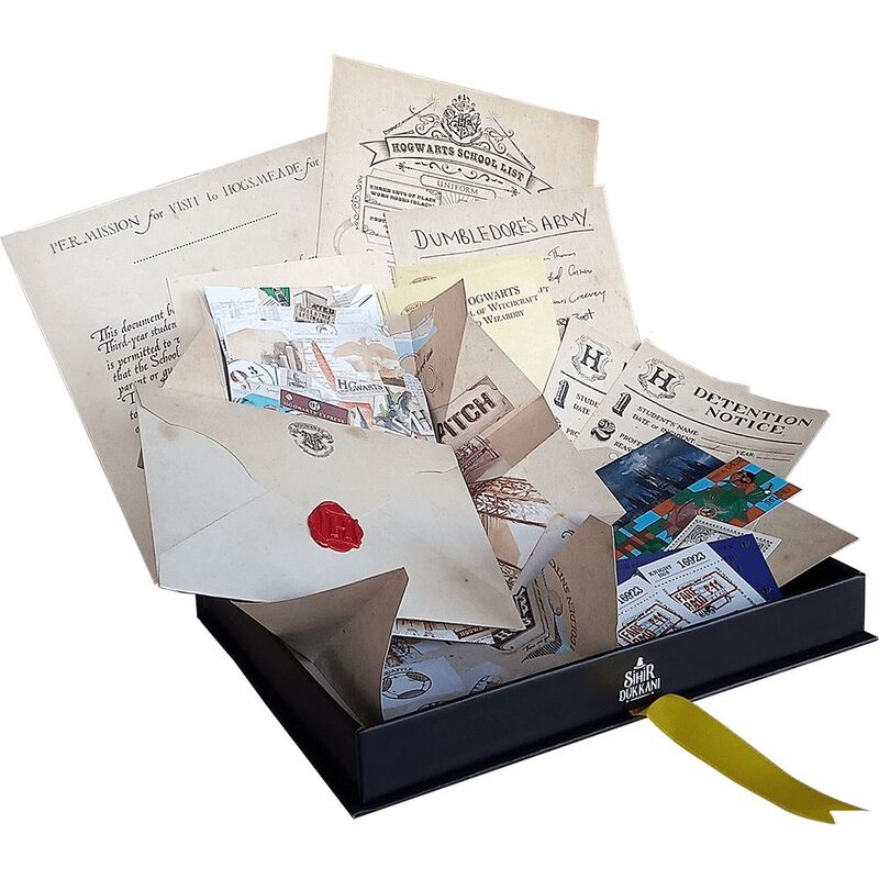 Sihir Dukkani Harry Potter Wizarding World Hogwarts Invitation Letter Set Sihir Dukkani Harry Potter Wizarding World Hogwarts Invitation Letter Set