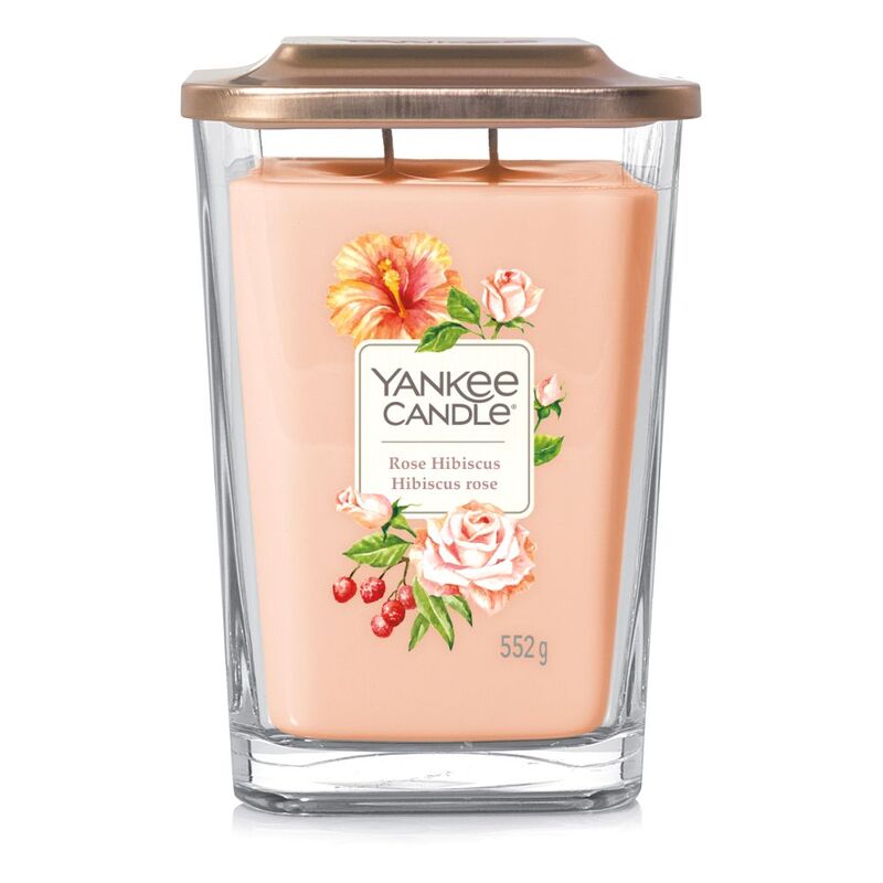 Yankee Elevation Vessel Rose Hibiscus Large