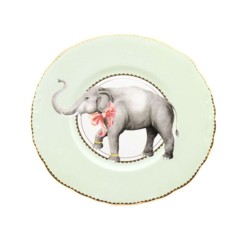 Yvonne Ellen Elephant Sandwich Plate 23Cm