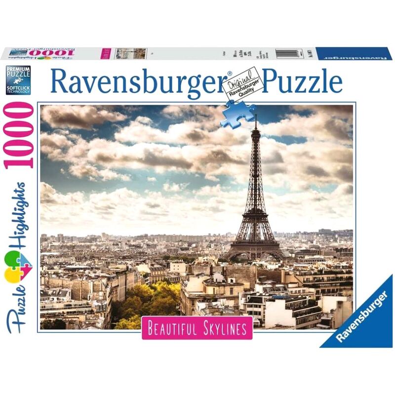 Ravensburger Paris Jigsaw Puzzle (1000 Pieces) (70 x 50cm)