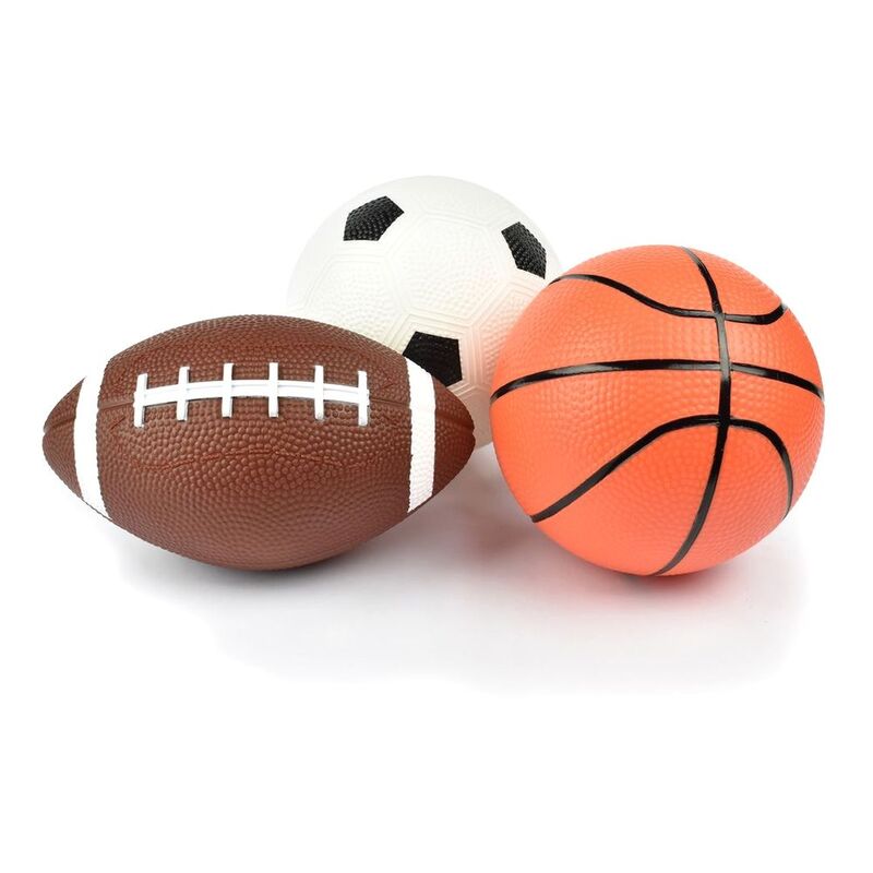 Legami Mini Ball Set - Basketball/American Football/Football (Set of 3) Legami Mini Ball Set - Basketball/American Football/Football (Set of 3)