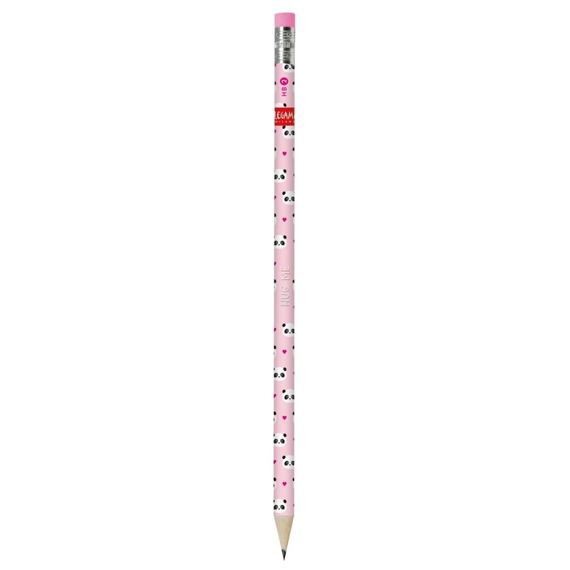 Legami Recycled Paper Pencil - I Used To Be A Newspaper - Panda