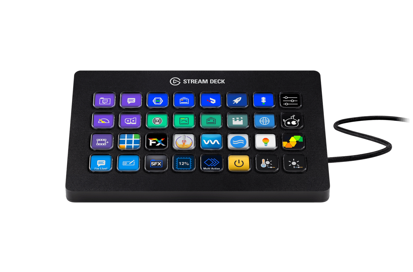 Elgato Stream Deck XL - 32-Key Streaming Control Panel