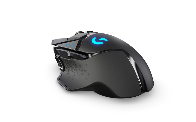 ماوس الألعاب اللاسلكي Logitech G G502 LIGHTSPEED مع المستشعر HERO وبأوزان قابلة للضبط