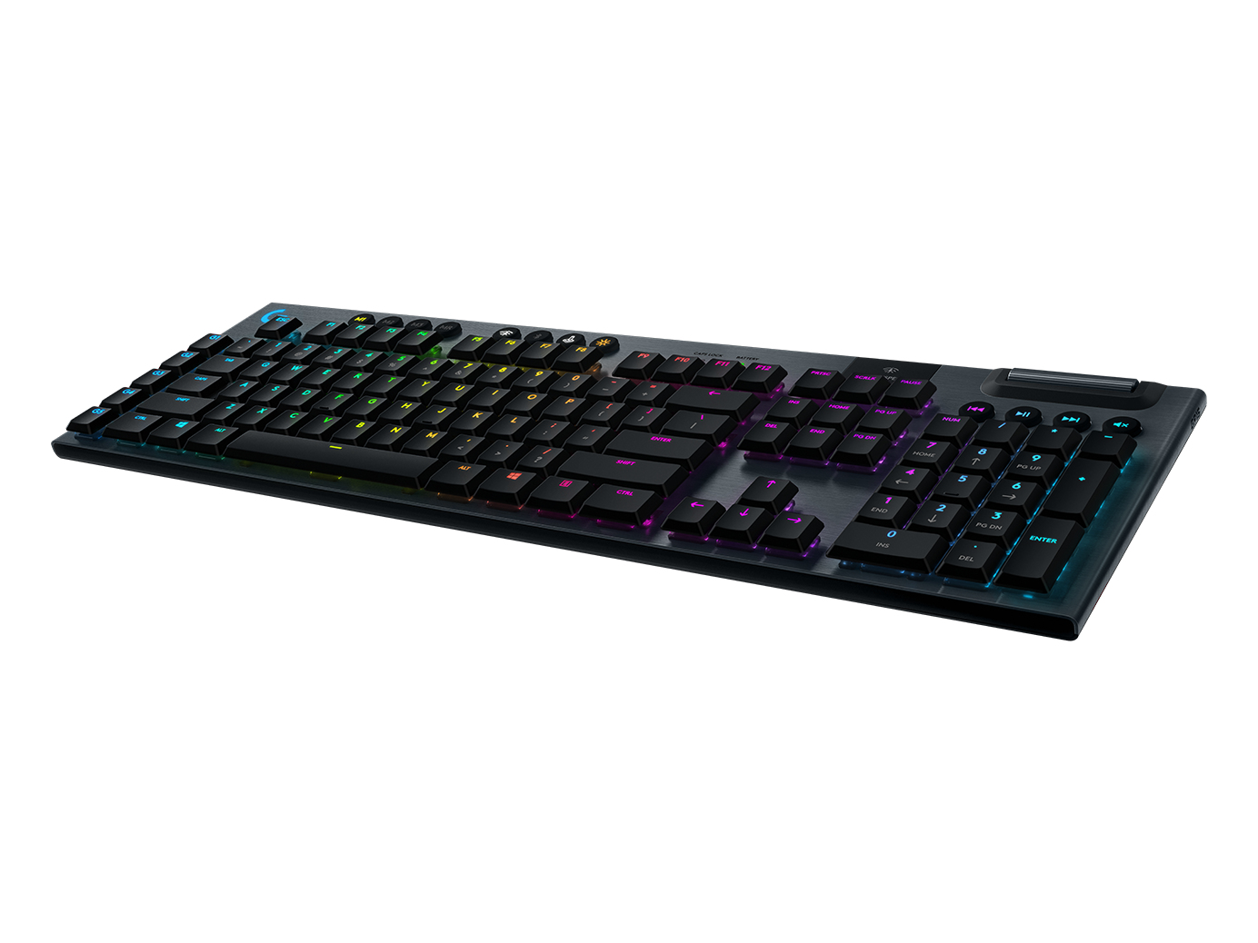 Logitech G 920-008910 G915 LIGHTSPEED RGB Mechanical Gaming Keyboard/Low Profile GL Tactile Key Switch/LIGHTSYNC RGB/Advanced LIGHTSPEED Wireless and Bluetooth Support (US English)