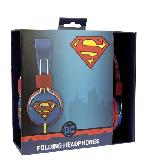 OTL Superman Man Of Steel Superman Logo On-Ear Headphones