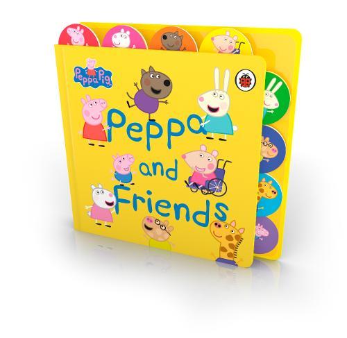 Peppa Pig Peppa and Friends Tabbed Board Book | Peppa Pig