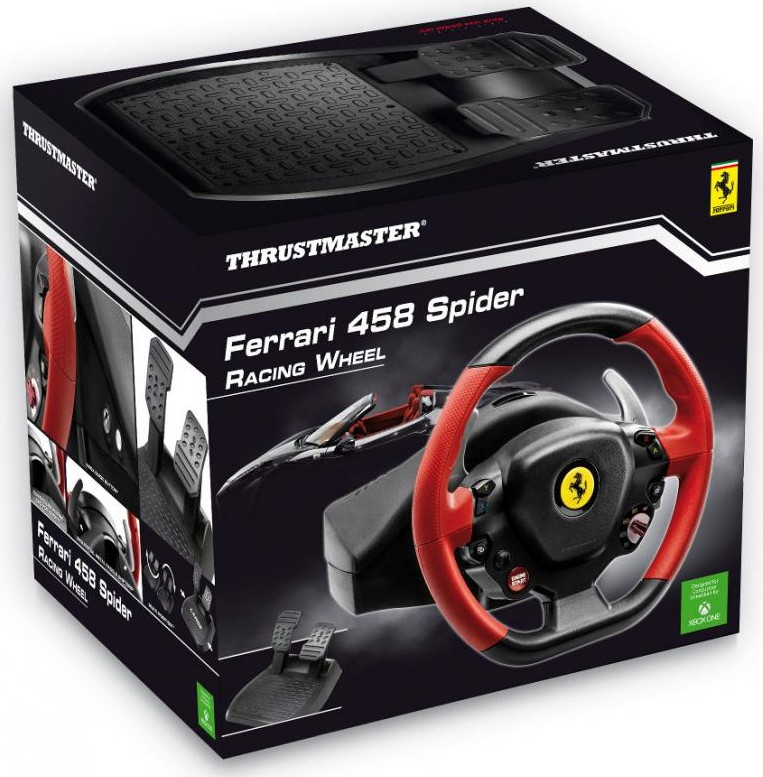 Thrustmaster Ferrari 458 Spider Racing Wheel Xbox One